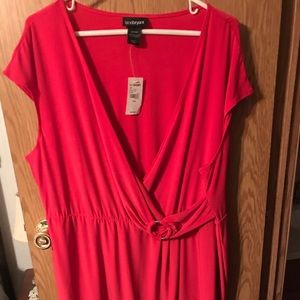 NWT Red Lane Bryant Dress